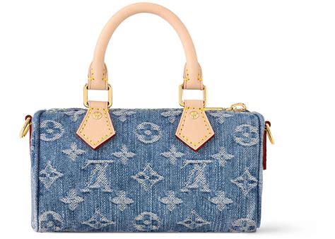 louis vuitton nano speedy valentines|louis vuitton denim speedy.